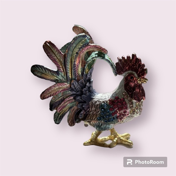 Rooster Trinket Box - Picture 1 of 3